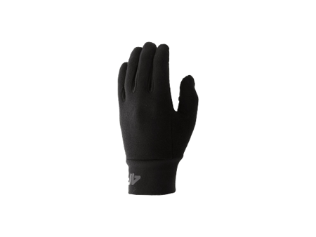 Rękawiczki Zimowe juniorskie 4F JAW22 AGLOU011 czarne