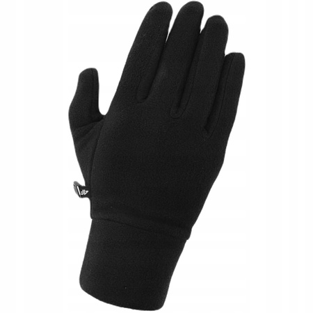 Rękawiczki polarowe 4F zimowe czarne H4Z21 REU002 