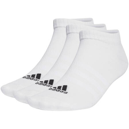 Skarpety unisex adidas Sportswear Low-Cut 3 Pairs białe HT3469