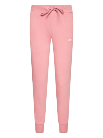 Spodnie dresowe damskie 4F H4L22 SPDD340 różowe